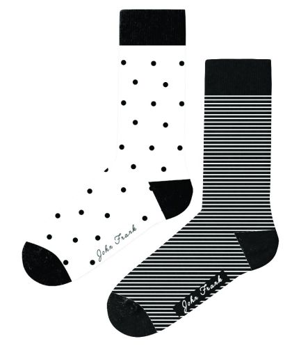 JOHN FRANK WOMEN İKİLİ UZUN ÇORAP MULTICOLOR - 1