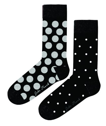 JOHN FRANK WOMEN 2 PACK LONG SOCKS MULTICOLOR - 1