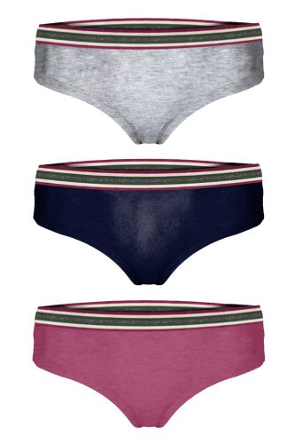 JOHN FRANK WOMEN RISE AND SHINE THREE PACK HIPSTER 1