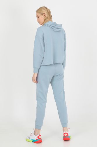 JOHN FRANK WOMAN SPORTS&LOUNGEWEAR COMFY SWEATSHIRT BEBE MAVİ - 47