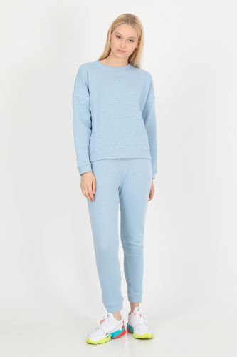 JOHN FRANK WOMAN SPORTS&LOUNGEWEAR PUFFY JOGGING BEBE MAVİ - 11