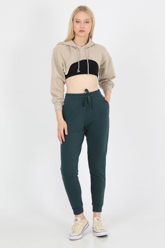 JOHN FRANK WOMAN SPORTS&LOUNGEWEAR COMFY JOGGING PETROL - 1