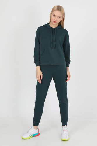 JOHN FRANK WOMAN SPORTS&LOUNGEWEAR COMFY JOGGING PETROL - 5