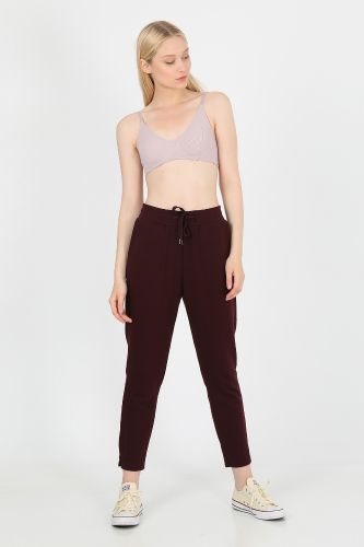 JOHN FRANK WOMAN SPORTS&LOUNGEWEAR CHIC JOGGING BORDO - 3