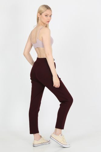 JOHN FRANK WOMAN SPORTS&LOUNGEWEAR CHIC JOGGING BORDO - 5