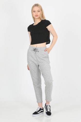 JOHN FRANK WOMAN SPORTS&LOUNGEWEAR CHIC JOGGING GRİ - 6