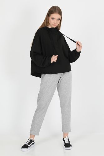 JOHN FRANK WOMAN SPORTS&LOUNGEWEAR CHIC JOGGING GRİ - 10