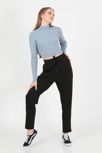 JOHN FRANK WOMAN SPORTS&LOUNGEWEAR CHIC JOGGING SİYAH - 19