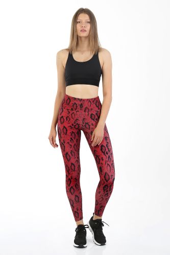 JOHN FRANK WOMEN IDENTITY LEGGING RED - 1
