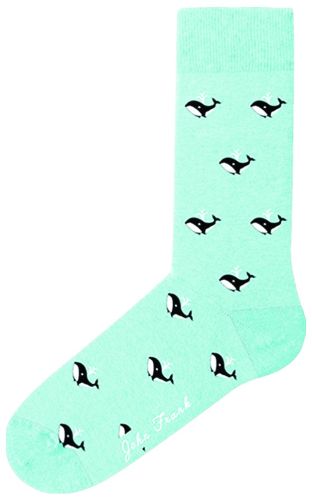 JOHN FRANK WOMEN FUN LONG SOCKS MULTICOLOR - 1