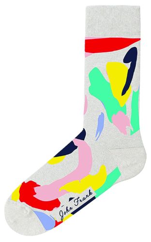 JOHN FRANK WOMEN FUN SOCKS UZUN ÇORAP MULTICOLOR - 1