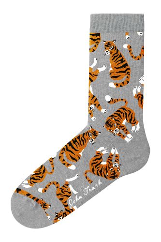 JOHN FRANK WOMEN FUN LONG SOCKS MULTICOLOR - 1