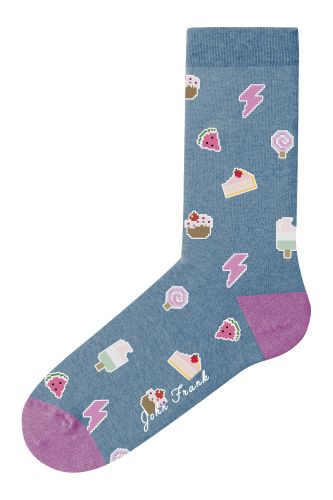 JOHN FRANK WOMEN FUN SOCKS UZUN ÇORAP MULTICOLOR - 1