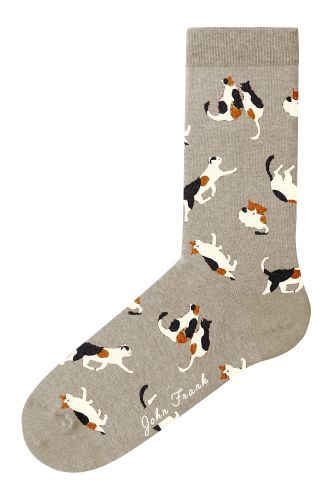 JOHN FRANK WOMEN FUN LONG SOCKS MULTICOLOR - 1