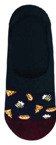 JOHN FRANK WOMEN FUN NO SHOW SOCKS MULTICOLOR - 1