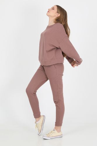 JOHN FRANK WOMAN SPORTS&LOUNGEWEAR PUFFY SWEATSHIRT GUL KURUSU - 7