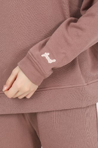 JOHN FRANK WOMAN SPORTS&LOUNGEWEAR PUFFY SWEATSHIRT GUL KURUSU - 8