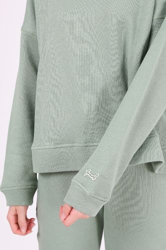 JOHN FRANK WOMAN SPORTS&LOUNGEWEAR PUFFY SWEATSHIRT JADE YEŞİL - 17