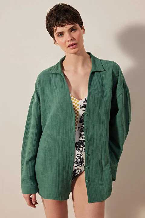 JOHN FRANK ESSENTIALS BOXER GREEN - 1