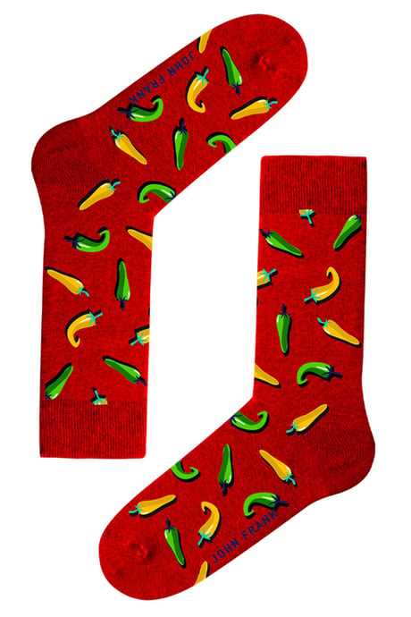 JOHN FRANK FUN SOCKS UZUN ÇORAP ACIK MAVI - 1