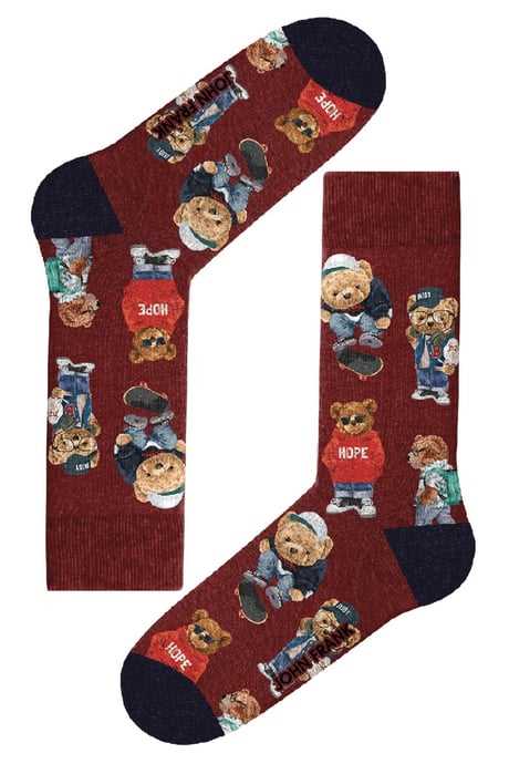 JOHN FRANK FUN SOCKS UZUN ÇORAP ACIK MAVI - 1