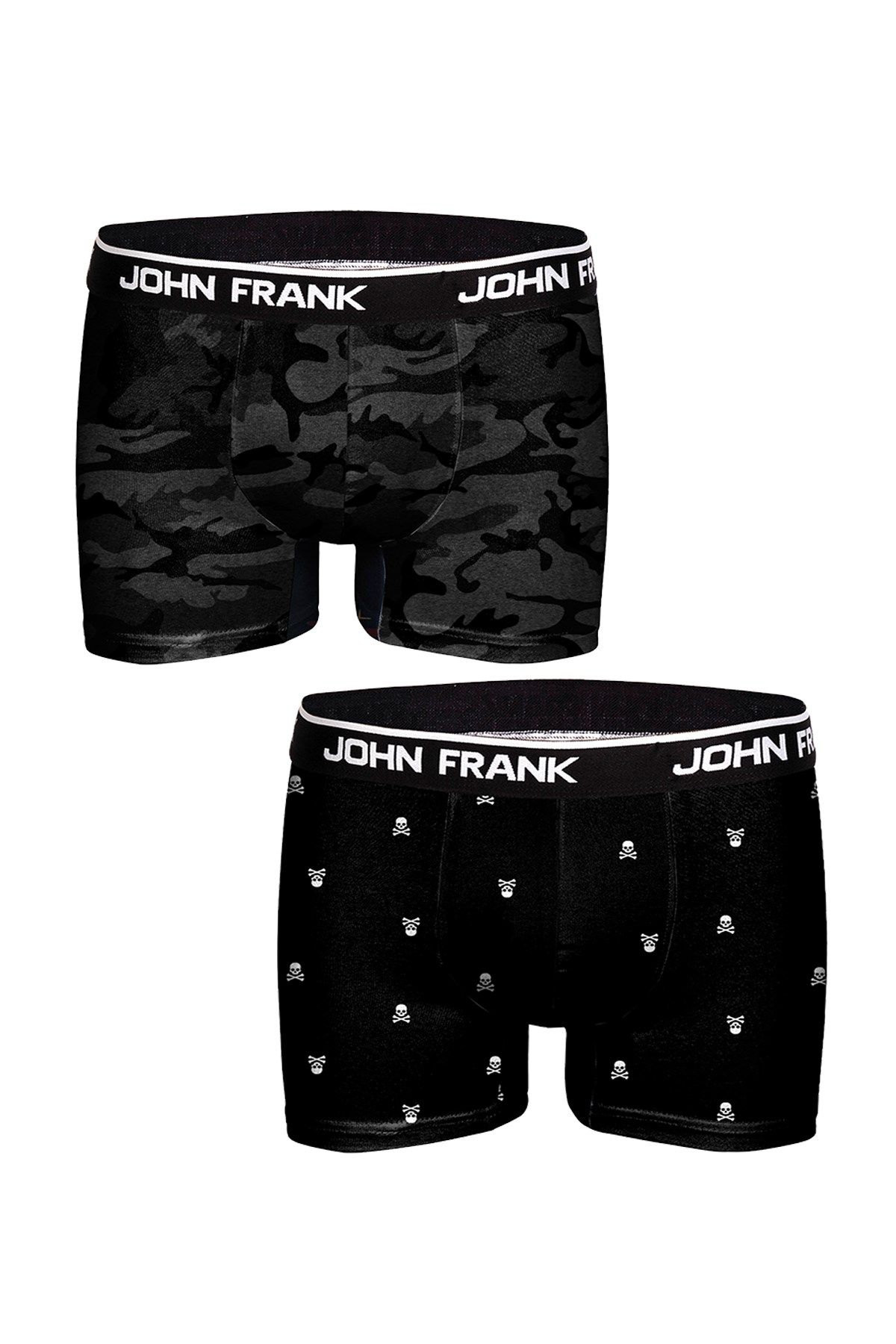 JOHN FRANK İKİLİ MONOCHROME BOXER 1
