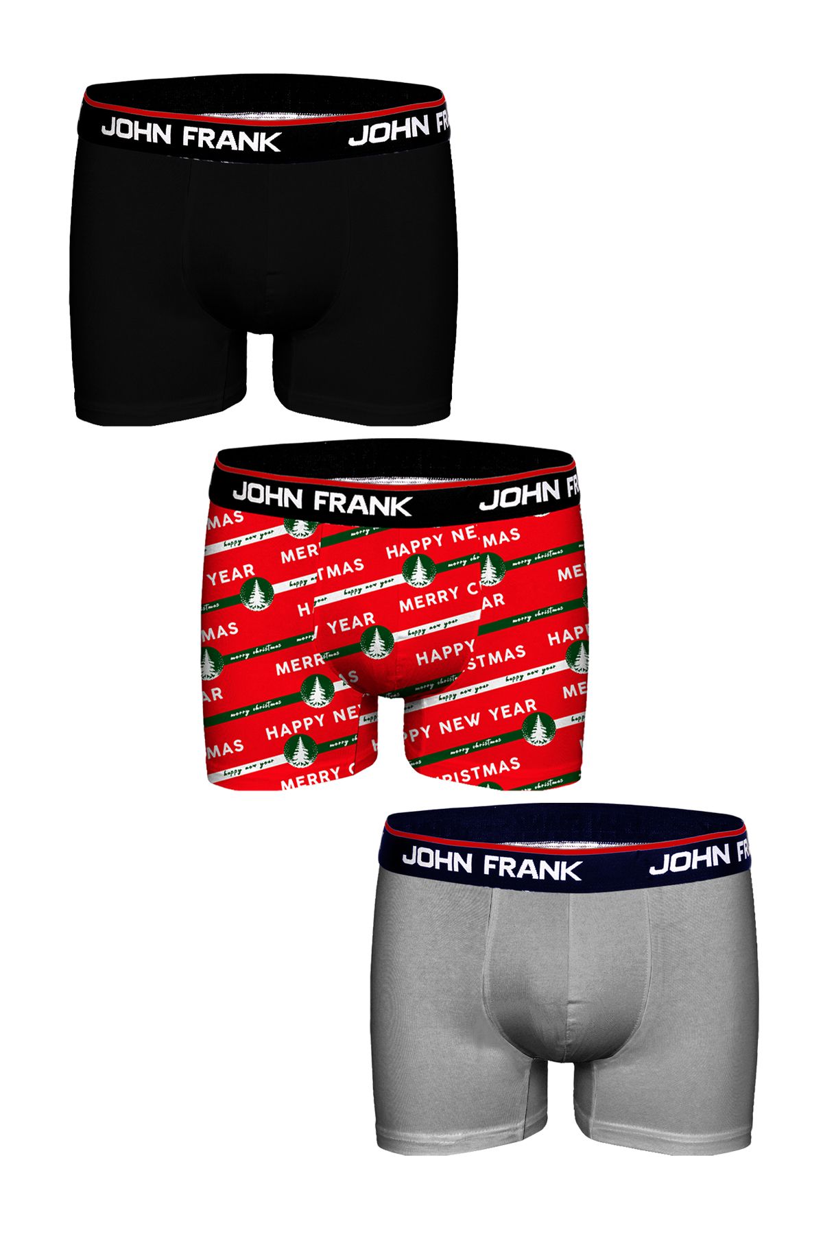 JOHN FRANK ÜÇLÜ CHRISTMAS BOXER 1