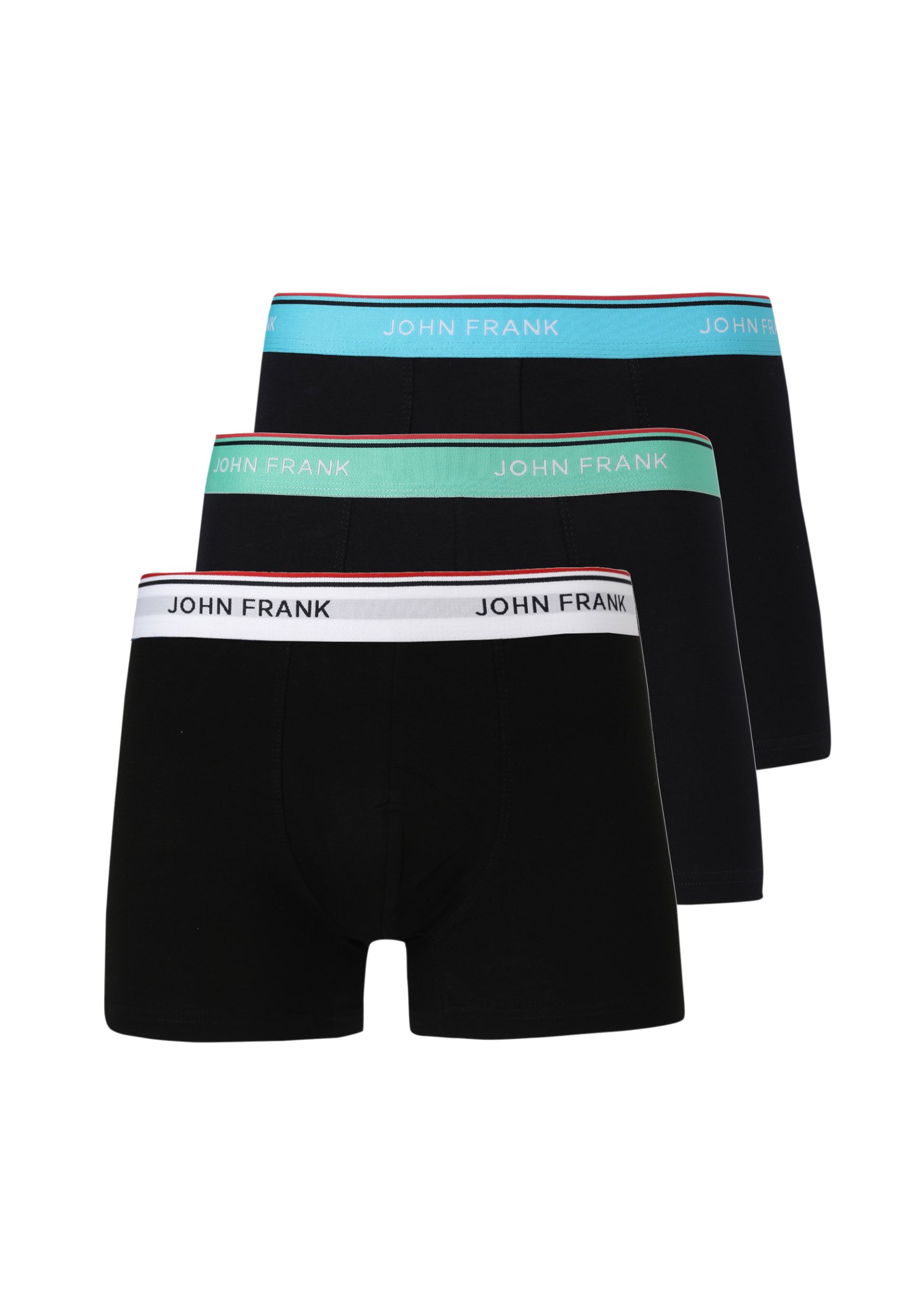 JOHN FRANK ÜÇLÜ BASIC BRIGHT BOXER 1