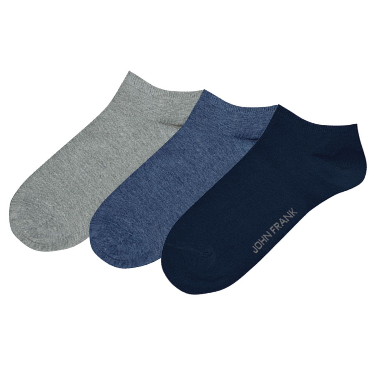 JOHN FRANK 3 PACK SHORT SOCKS MULTICOLOR - 1