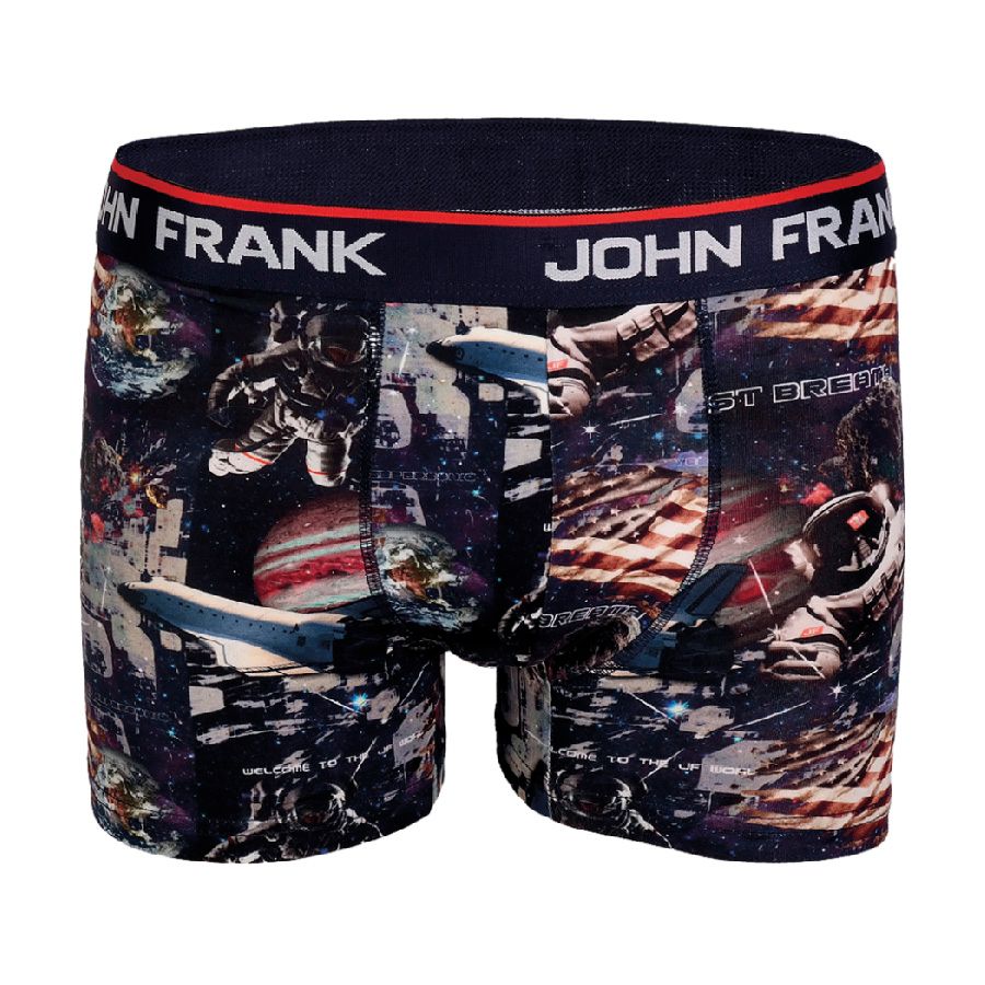 JOHN FRANK DİJİTAL BASKILI BOXER MULTICOLOR - 1