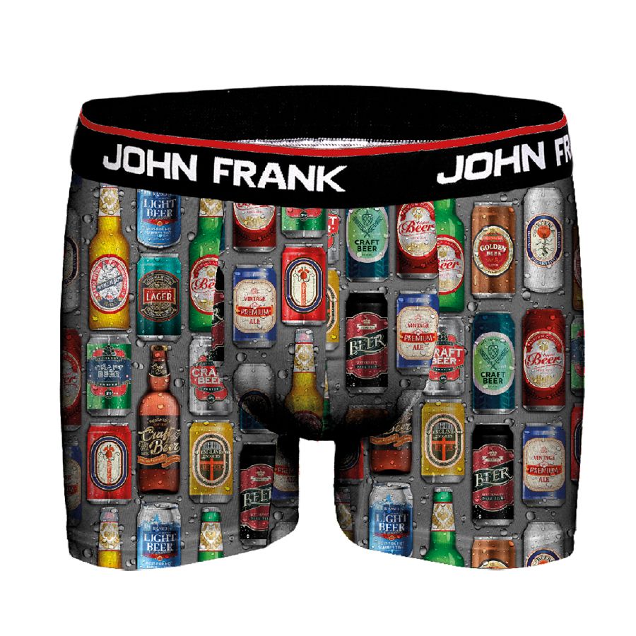 JOHN FRANK DİJİTAL BASKILI BOXER MULTICOLOR - 1