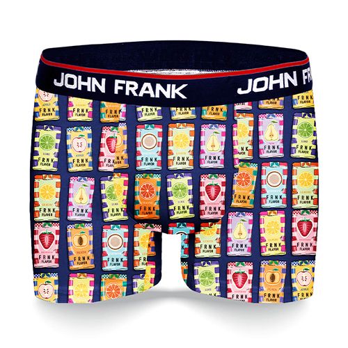JOHN FRANK DİJİTAL BASKILI BOXER MULTICOLOR - 1