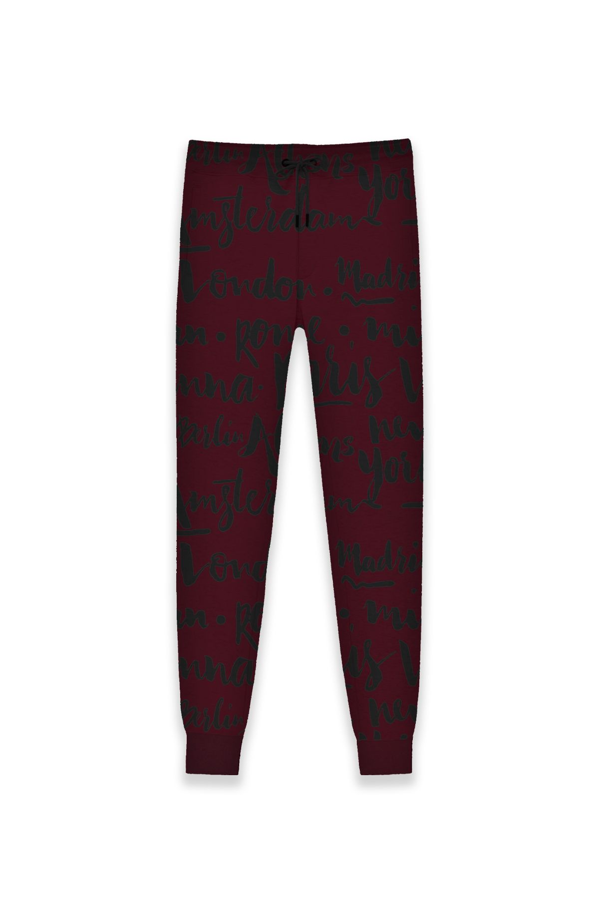 JOHN FRANK IDENTITY JOGGING BORDO - 1