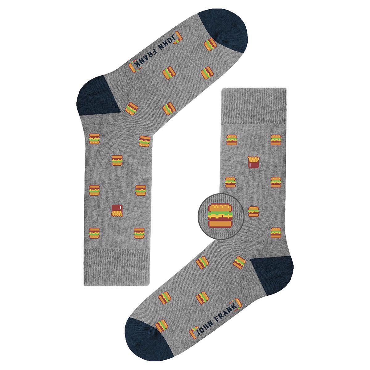 JOHN FRANK COOL SOCKS UZUN ÇORAP MULTICOLOR - 1