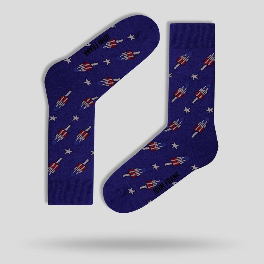 JOHN FRANK FUN SOCKS UZUN ÇORAP MULTICOLOR - 1