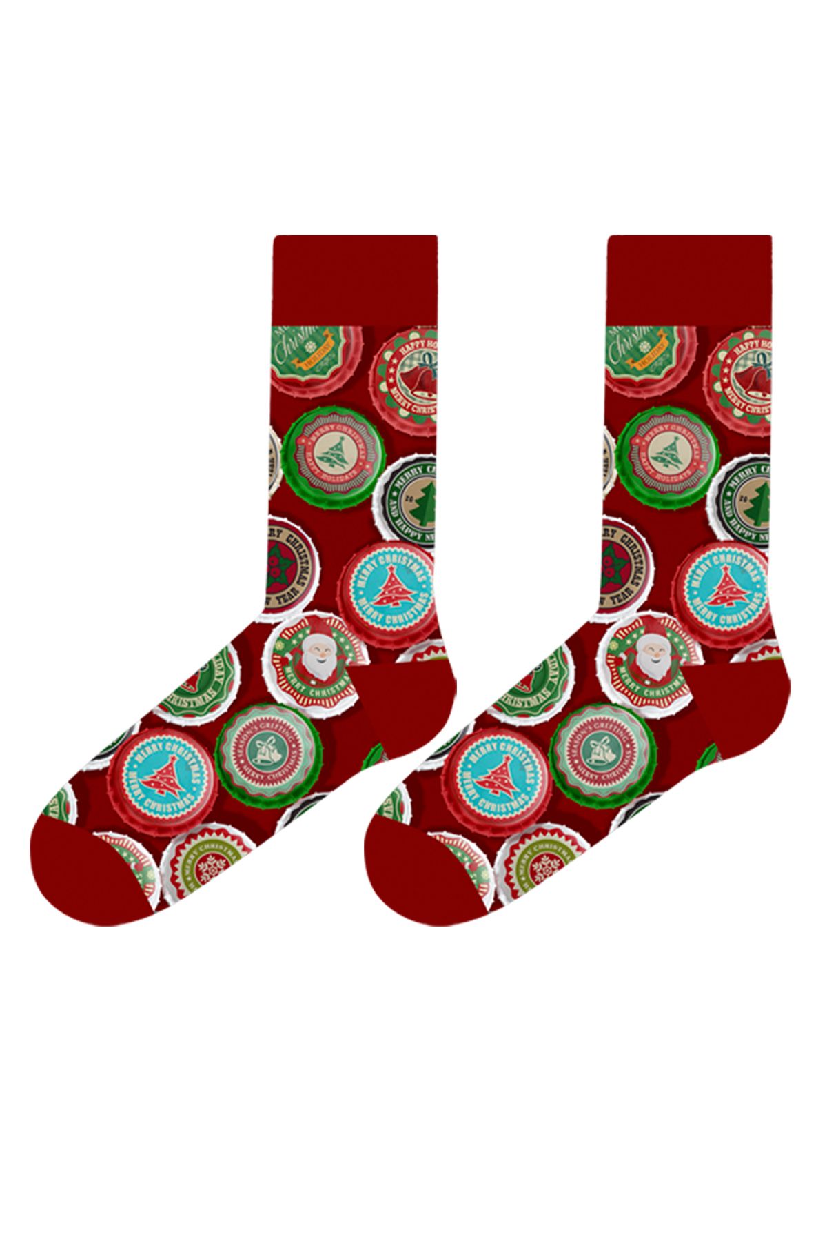 JOHN FRANK FUN LONG SOCKS MULTICOLOR - 1