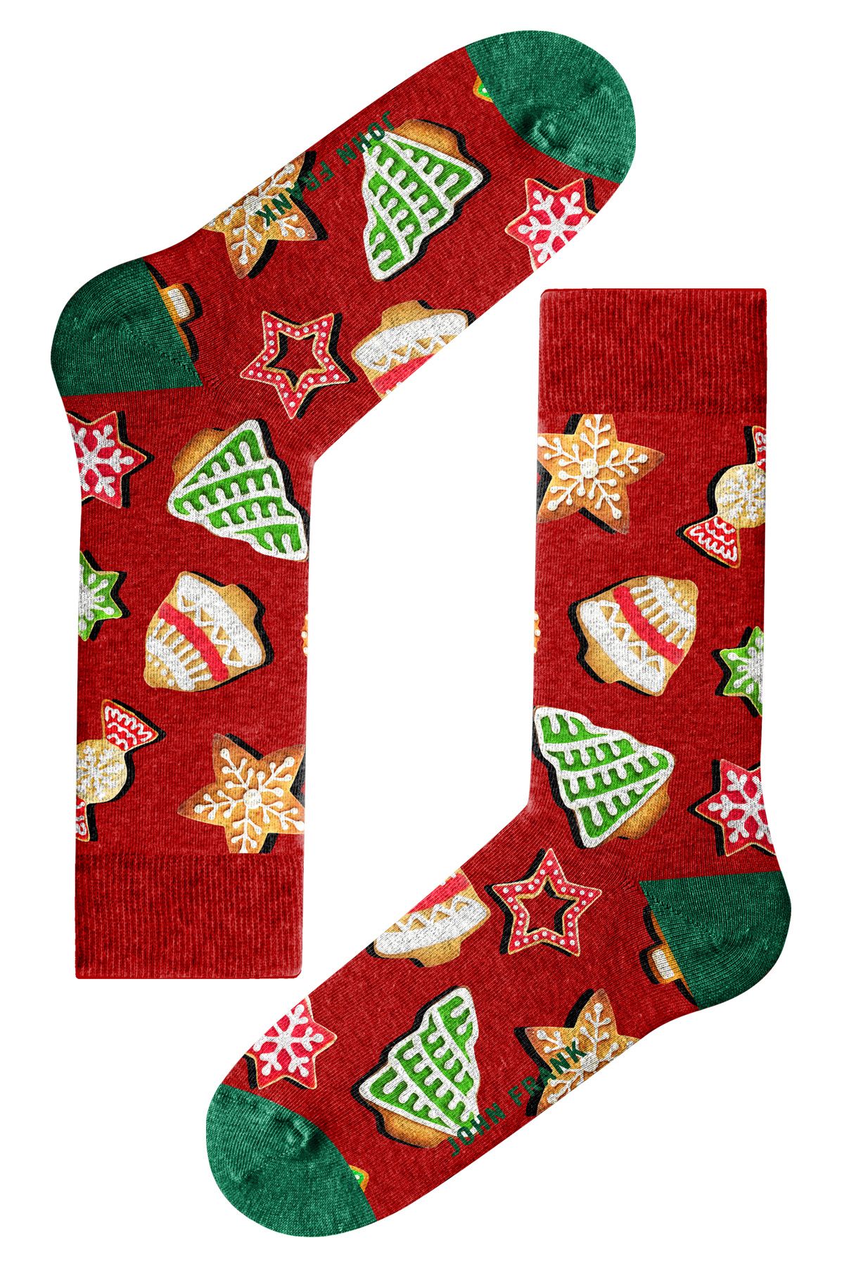 JOHN FRANK FUN LONG SOCKS MULTICOLOR - 1