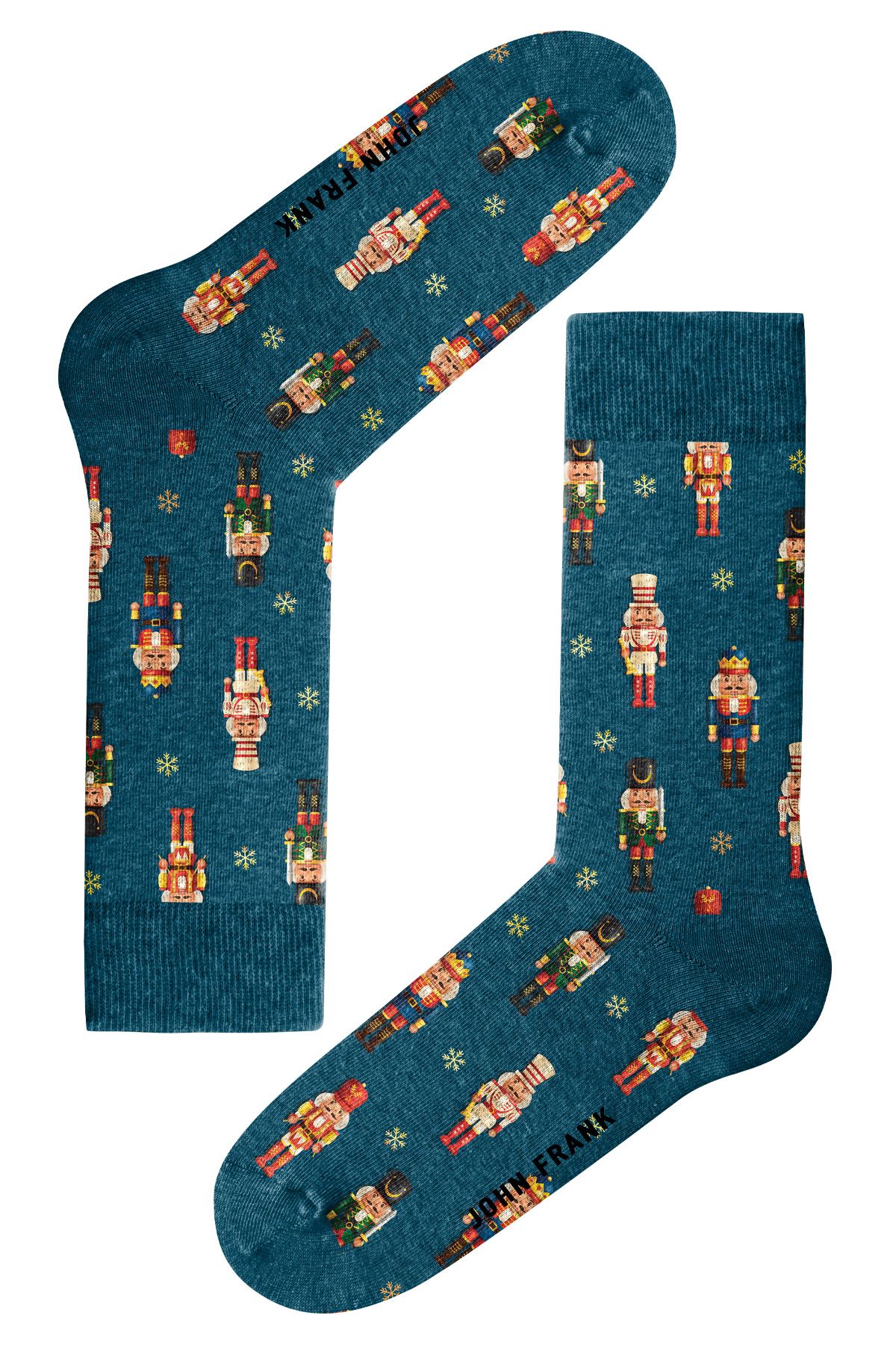 JOHN FRANK FUN LONG SOCKS MULTICOLOR - 1