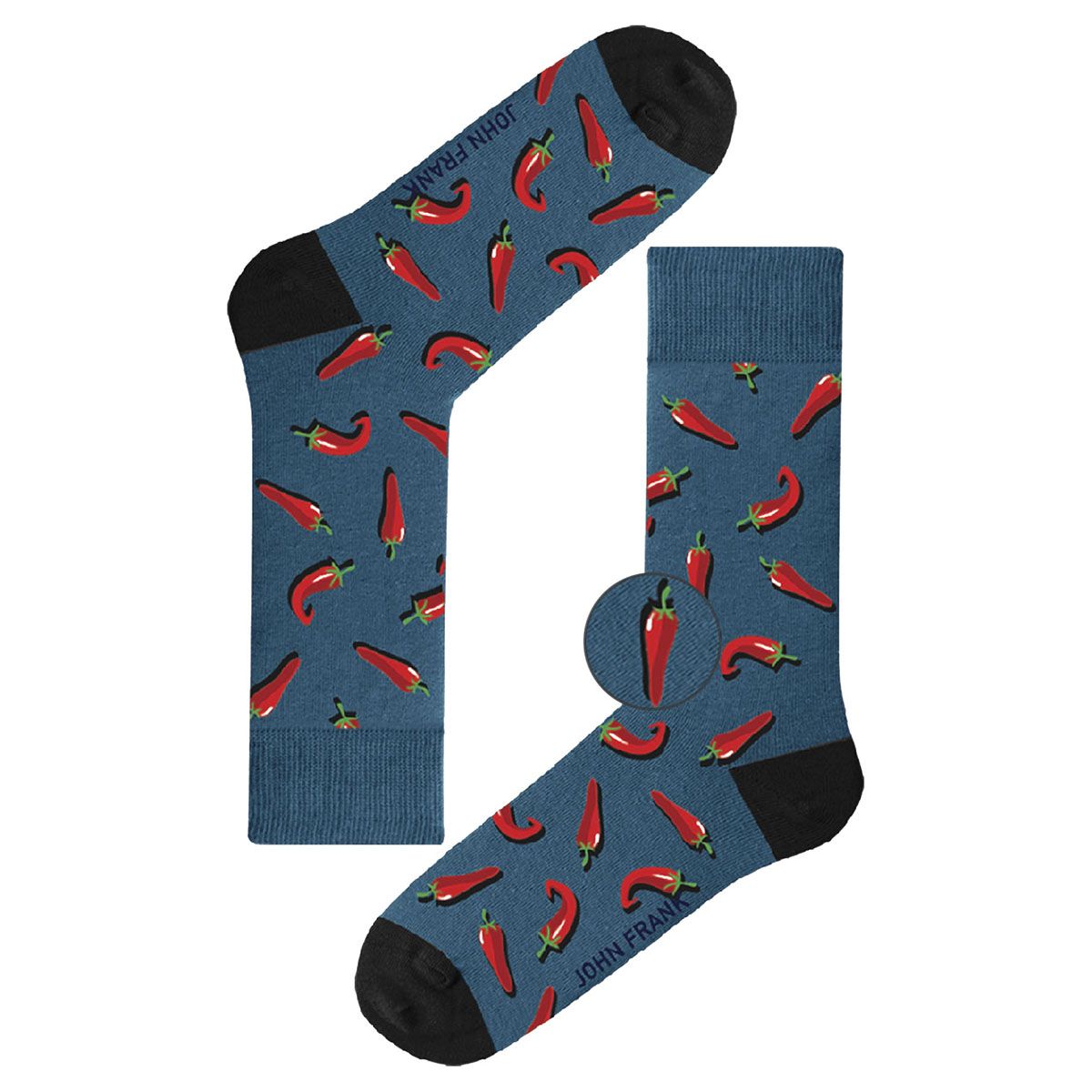 JOHN FRANK FUN SOCKS UZUN ÇORAP MULTICOLOR - 1