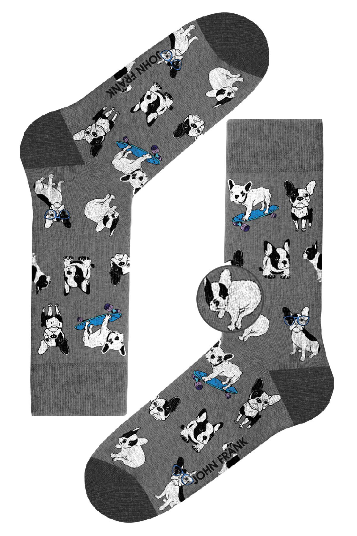 JOHN FRANK FUN SOCKS UZUN ÇORAP MULTICOLOR - 1