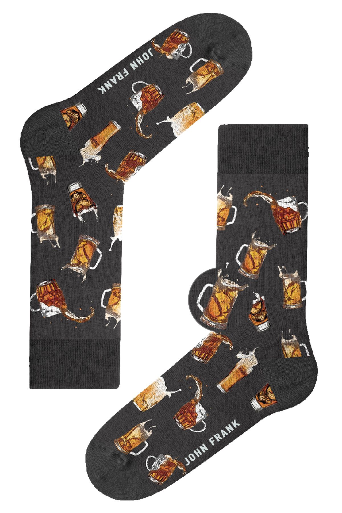 JOHN FRANK FUN LONG SOCKS MULTICOLOR - 1