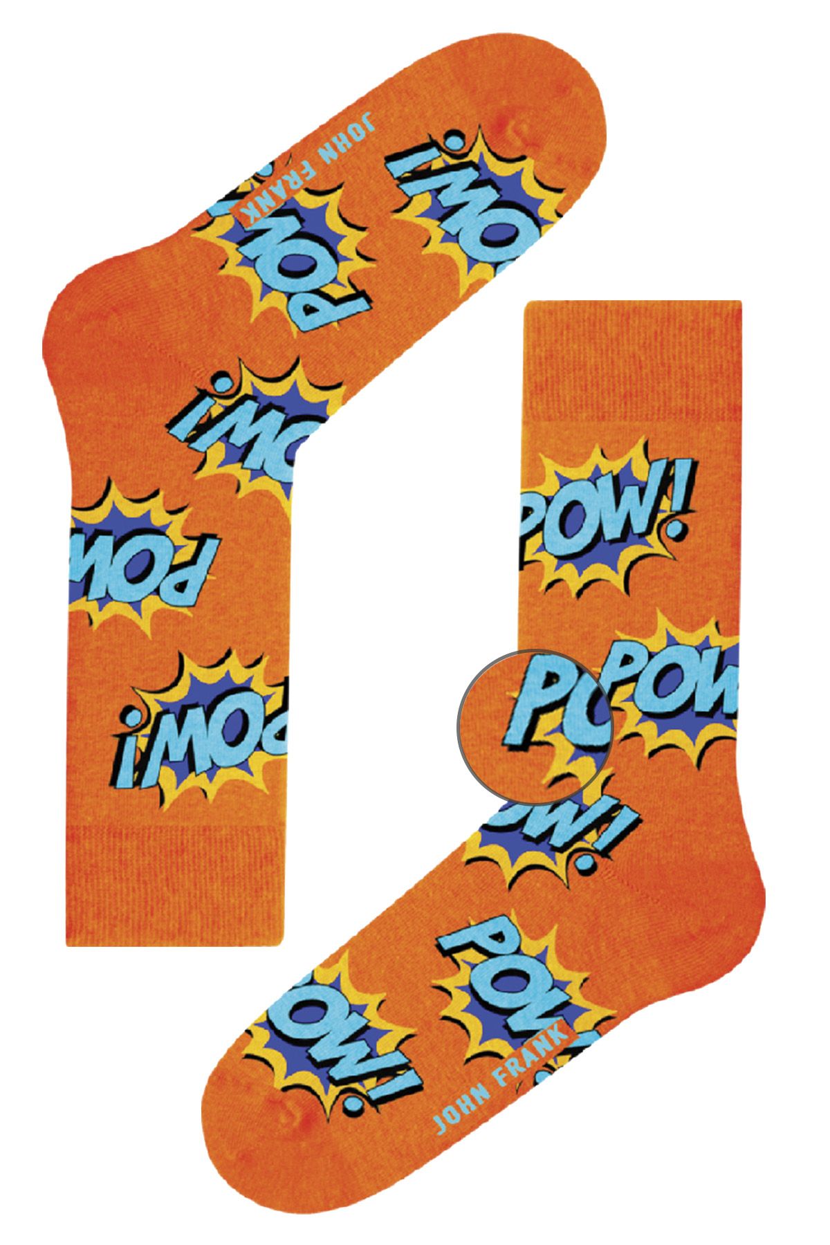 JOHN FRANK FUN LONG SOCKS MULTICOLOR - 1