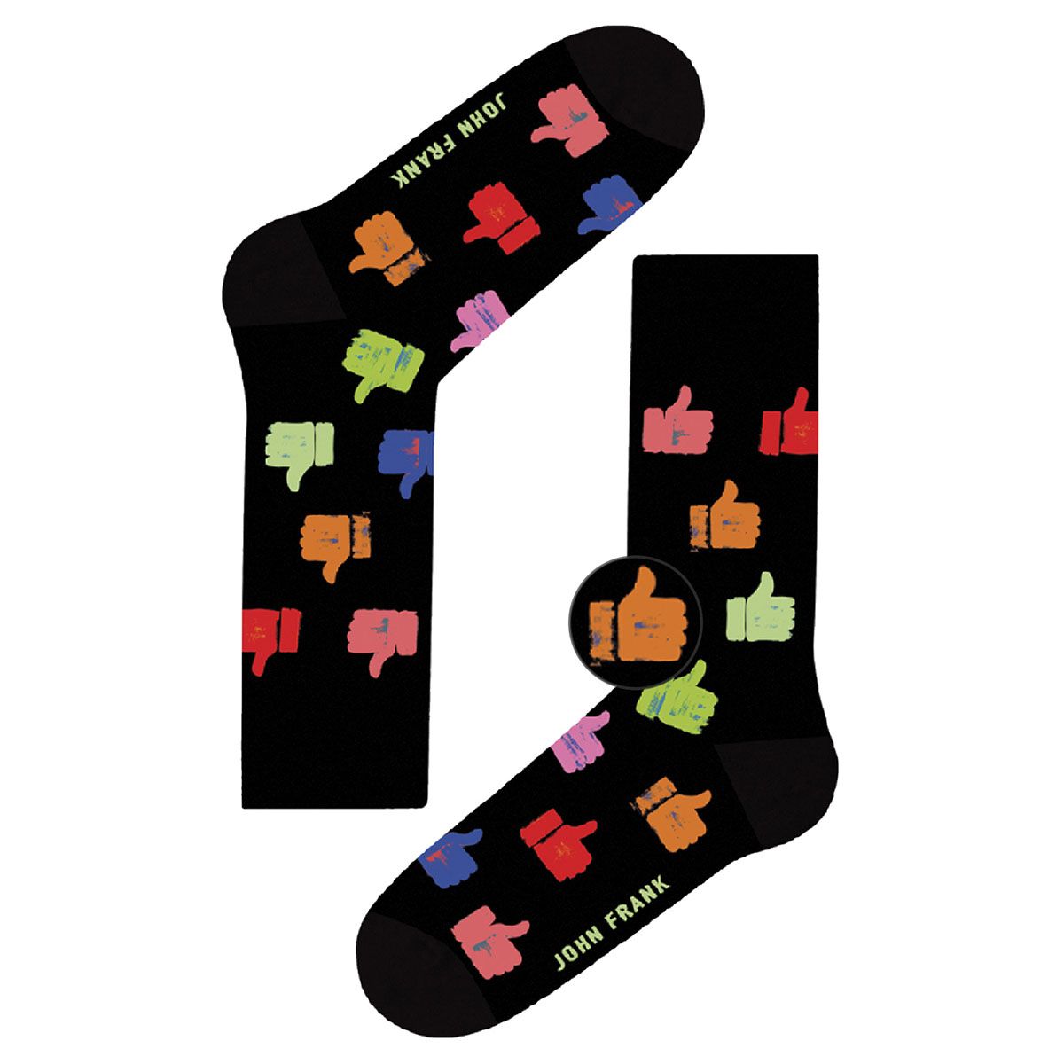 JOHN FRANK FUN SOCKS UZUN ÇORAP MULTICOLOR - 1