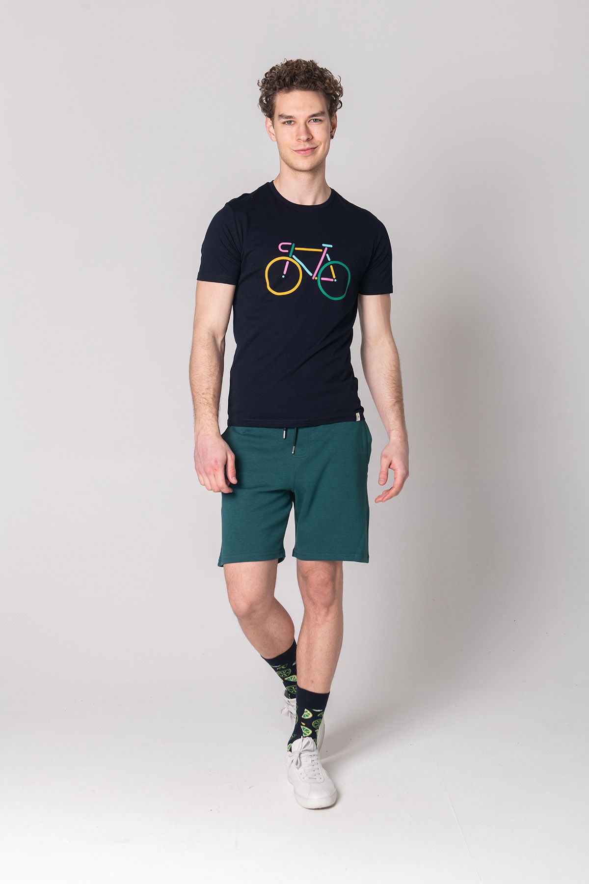 JOHN FRANK BASIC SHORT TEAL - 1