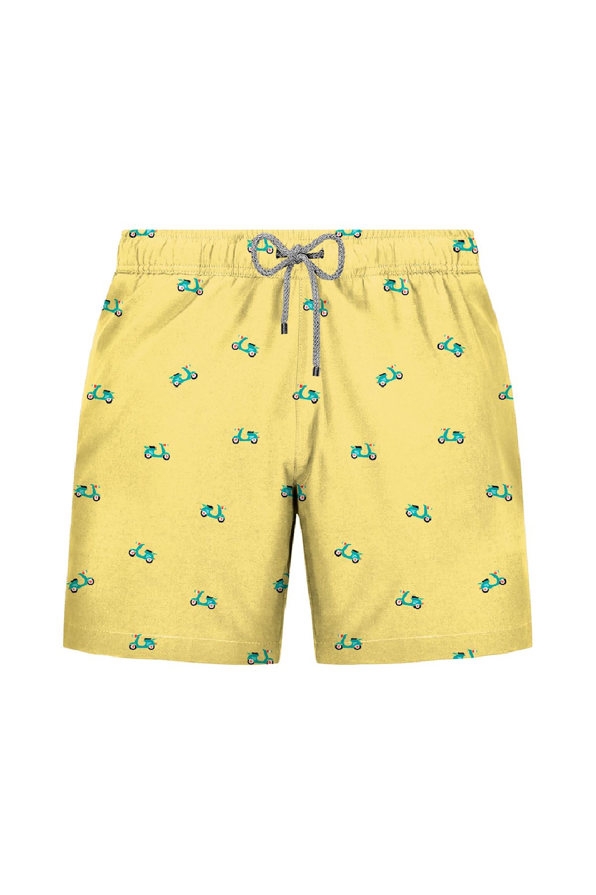 JOHN FRANK ALL OVER PRINTED SWIMSHORTS MULTICOLOR - 1