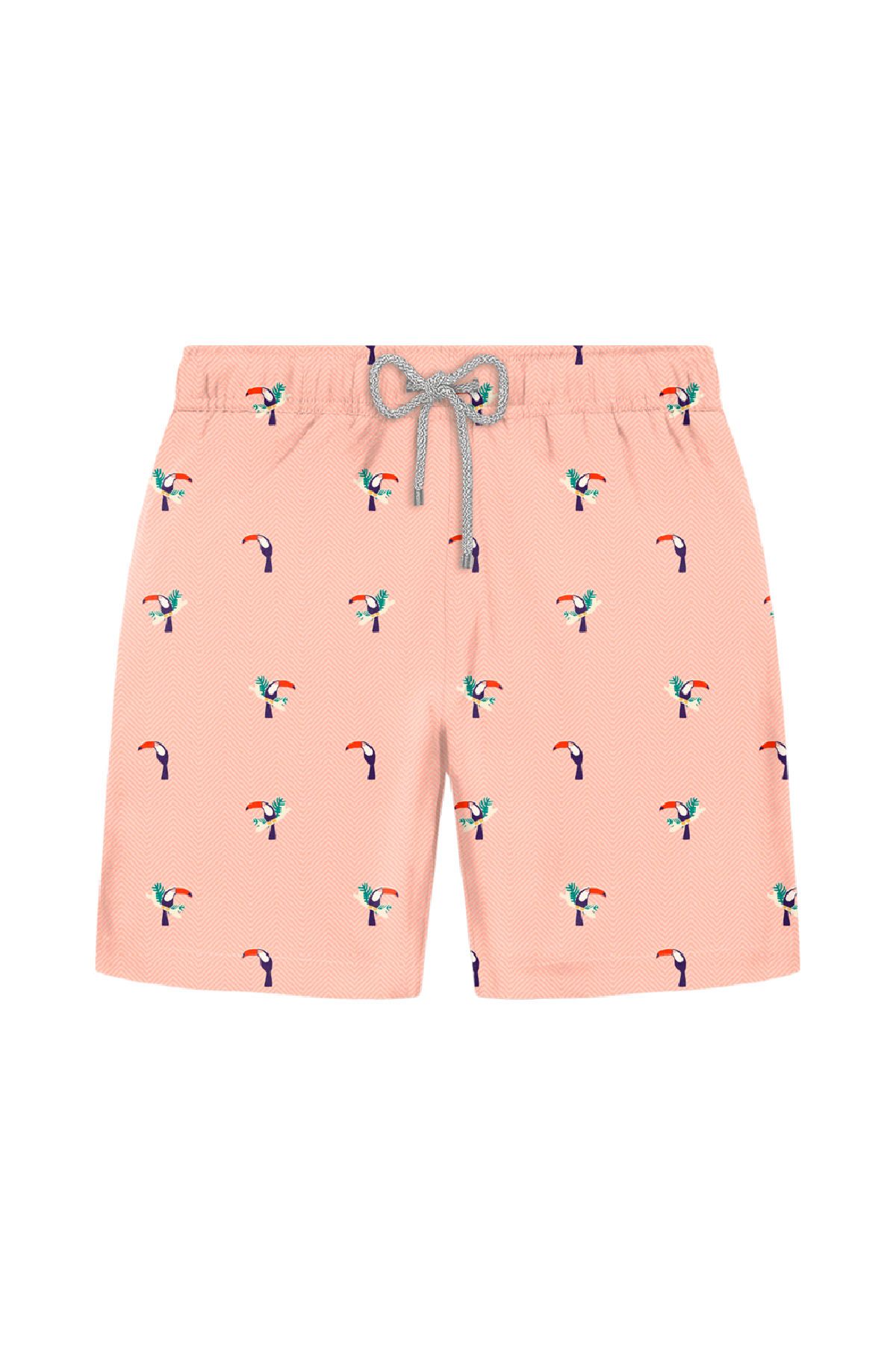 JOHN FRANK ALL OVER MAYO ŞORT MULTICOLOR - 1