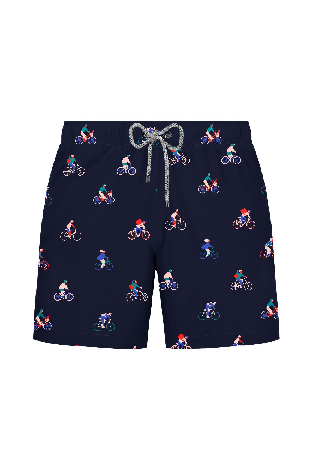 JOHN FRANK ALL OVER PRINTED SWIMSHORTS MULTICOLOR - 1