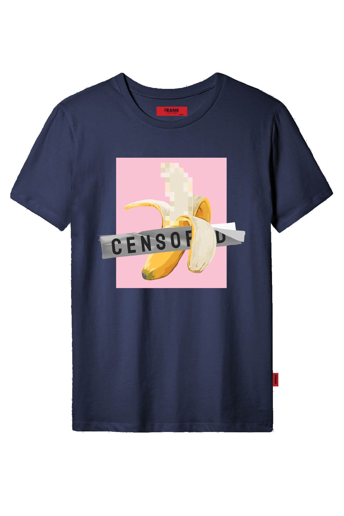 JOHN FRANK COOL T-SHIRT LACİVERT - 1