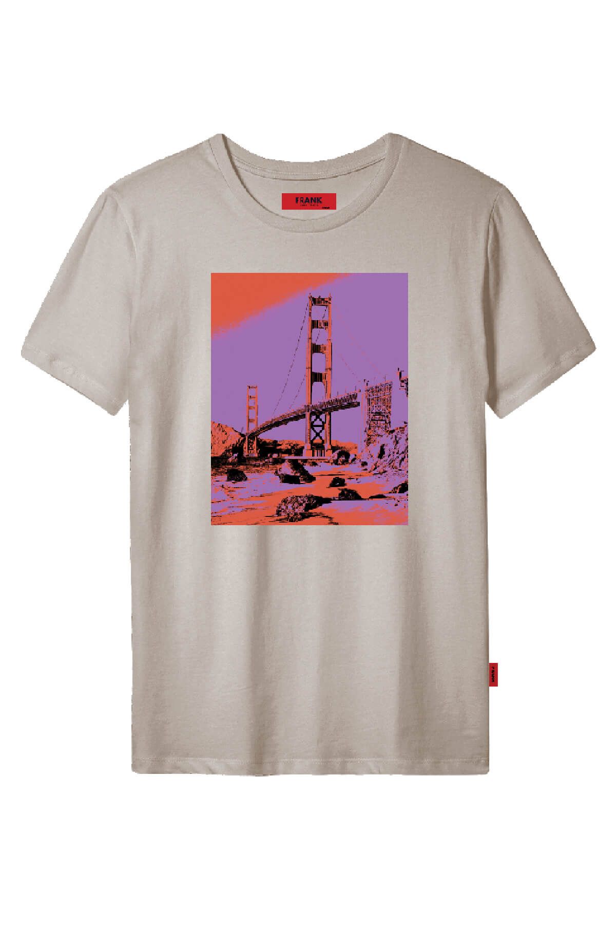 JOHN FRANK COOL T-SHIRT BEJ - 1