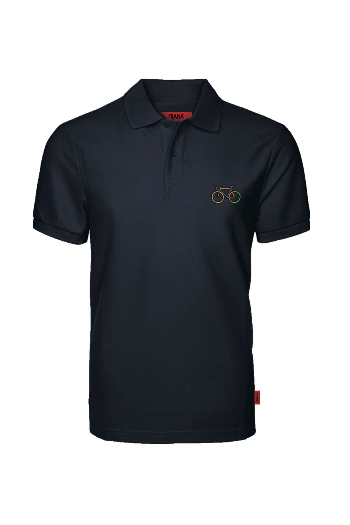 JOHN FRANK IDENTITY POLO T-SHIRT NAVY - 1